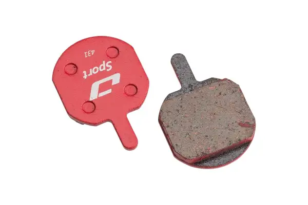 Колодки гальмівні диск JAGWIRE Red Mountain Sport DCA052 (2 шт.) - Hayes Sole, MX2, MX3 - Магазин ВелоБуча