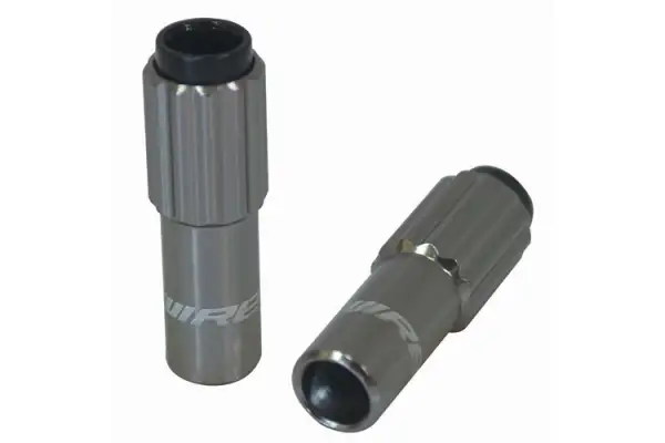 Эджастеры JAGWIRE Mini Inline CHA035 - Titanium ((2шт) упор троса регул.) - Магазин ВелоБуча