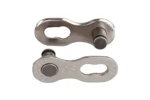 Звено цепи KMC CL566R для цепей KMC / Shimano / Sram, 9ск, 2шт, silver - Магазин ВелоБуча