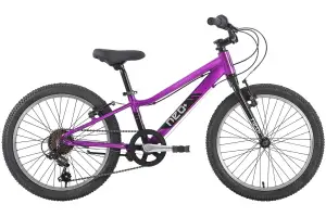 Дитячий велосипед Apollo NEO 6s girls Chrome Purple - Магазин ВелоБуча