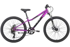 Велосипед 24" Apollo NEO Disc+ 7s girls Chrome Purple
