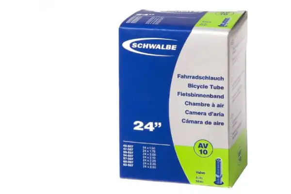 Камера 24 (40/62x507) Schwalbe AV10 40мм EK AGV - Магазин ВелоБуча
