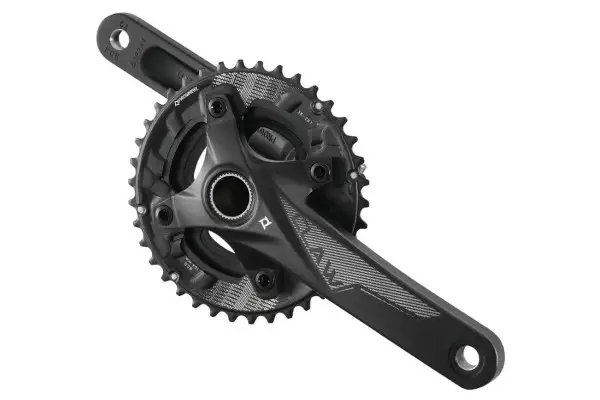 Комплект шатунов PROWHEEL CLAW-551-TT, (11S / 10S / 9S), 170mm, 36/26T black - Магазин ВелоБуча