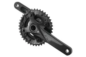 Комплект шатунів PROWHEEL CLAW-551-TT, (11S/10S/9S), 175mm, 36/26T black