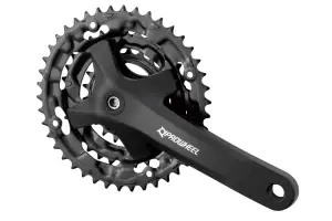 Комплект шатунов PROWHEEL MPE-301, (9S / 8S), 170mm, 42/32/22T black - Магазин ВелоБуча