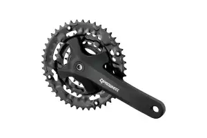 Комплект шатунов PROWHEEL MPE-401, (9S / 8S), 175mm, 44/32/22T black