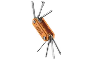 Ключ Ice Toolz Handy-8 94H4 складаний, нержавіюча сталь, помаранчевий - Магазин ВелоБуча