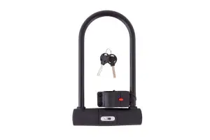 Замок Green Cycle U-lock на ключі GLK-468 115x230 чорний - Магазин ВелоБуча