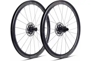 Колесо пров. + задн. 28 ERE GENUS II CL45 CARBON, Road, 100x12/142x12, CL, HG11, tubeless, чорний сатин - Магазин ВелоБуча