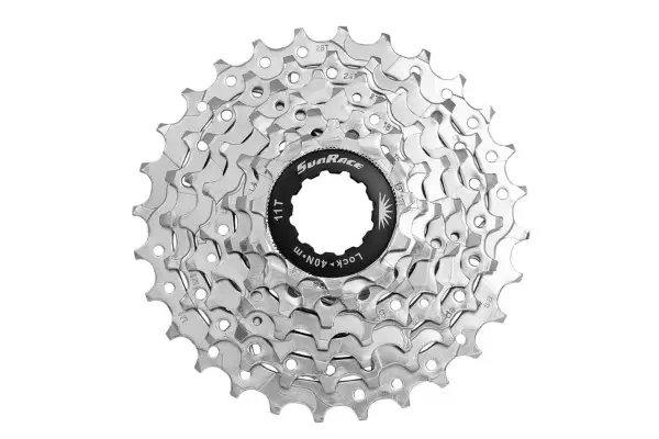 Касета 7-k 11-28T SUN RACE M63 MTB, Nickel - Магазин ВелоБуча