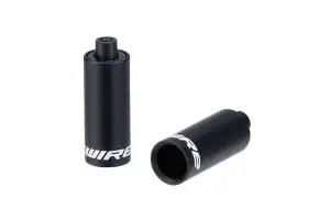 Ковпачок на сорочку JAGWIRE BOT260 - перекл. Hooded - 4mm Black - alloy (30шт.) - Магазин ВелоБуча