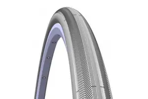 Покришка 24x1 3/8x1 1/4 (32-540) Rubena RIB V23 Classic, сіра для колісних крісел