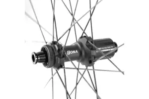 Колесо пров. + задн. 28 ERE OMNIA II CLR45 CARBON, Road, 100x12/142x12, CL, HG11, tubeless, чорний сатин - Магазин ВелоБуча