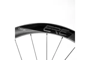 Колесо пров. + задн. 28 ERE OMNIA II CLR45 CARBON, Road, 100x12/142x12, CL, HG11, tubeless, чорний сатин - Магазин ВелоБуча