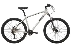 Велосипед 27,5" Pride MARVEL 7.3 рама - L 2023 сірий (гальма SRAM, задній перемикач та монетка - MICROSHIFT)