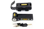 Замок складной Onguard K9 Heavy Duty, 112см, прорезиненный короб-держатель на раму, 5 ключей - OnGuard - Магазин ВелоБуча Замок складной Onguard K9 Heavy Duty, 112см, прорезиненный короб-держатель на раму, 5 ключей - Магазин ВелоБуча