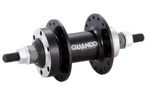 Втулка задн. Quando KT-TD6R 36H під диск QR 175mm 7ск., на гайках алюміній чорна - Магазин ВелоБуча