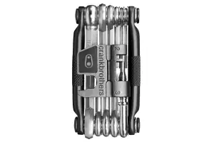 Мультитул Crankbrothers M17, 2/2.5/3/4/5/6/8мм, T25, Phillips #2, flat #2, ключ для спиць, вичавки ланцюга, чорний