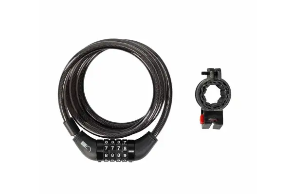 Кодовый замок Green Cycle GLK-120 в силиконовой обойме 10х150cm, черный+ крепление - Green Cycle - Магазин ВелоБуча Кодовый замок Green Cycle GLK-120 в силиконовой обойме 10х150cm, черный+ крепление - Магазин ВелоБуча