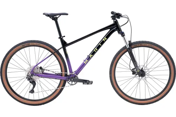 Велосипед 27,5 Marin BOBCAT TRAIL 4 рама - M 2025 BLACK/PURP - Магазин ВелоБуча