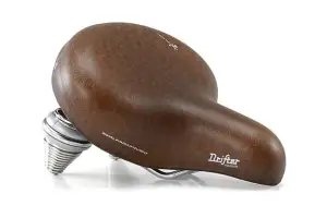 Седло Selle Royal Premium DRIFTER SMALL, Royalgel, обивка Kennenback, 251х221мм, 995г, хромированные рейлы и пружины, unisex, коричн. - Магазин ВелоБуча