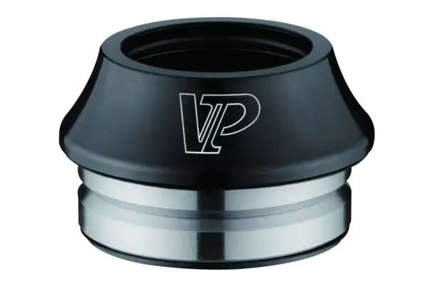 Рульова колонка 1-1/8 VP VP-F202AC інтегр., d 41.8mm, промислові підшипники MH-p08, алюміній, анодування чорне - Магазин ВелоБуча