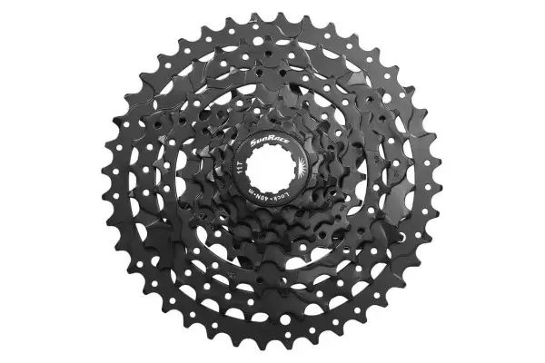 Кассета 8-k 11-40T SUN RACE M680 MTB, ED Black - Магазин ВелоБуча