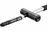 Мининасос Crankbrothers KLIC HP GAUGE, алюминиевый, с манометром, presta/schrader, 120psi / 8.3 bar, черный - Crankbrothers - Магазин ВелоБуча Мининасос Crankbrothers KLIC HP GAUGE, алюминиевый, с манометром, presta/schrader, 120psi / 8.3 bar, черный - Магазин ВелоБуча
