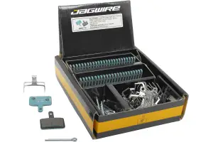 Колодки гальмівні диск JAGWIRE Organic Sport Disc BWD716 (25 шт) - Tektro Auriga, Auriga Comp, Aquila (25пар.) Blue - Магазин ВелоБуча