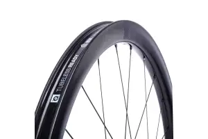 Колесо пров. + задн. 28 ERE TENACI GA40 CARBON, Gravel, 100x12/142x12, CL, HG11, tubeless, чорний сатин - Магазин ВелоБуча