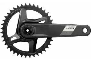 Комплект шатунів Sram APEX 1 DUB WIDE, 170мм 40T, чорні (OEM)