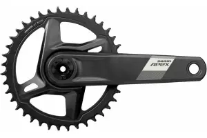 Комплект шатунов Sram APEX 1 DUB WIDE, 170мм 40T, черные (OEM) Комплект шатунов Sram APEX 1 DUB WIDE, 170мм 40T, черные (OEM)