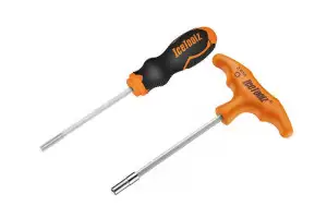 Набор инструментов Ice Toolz 12D5 12D3+12D7. Под (квадратный) ниппель 3.6. Обычная ручка как на отвертке и Т-образная - Магазин ВелоБуча