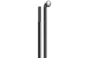 Спиця СN STD 14C, 2мм(14G) x 288mm, j-подібна, нержавіюча. сталь, чорна (72шт) - Магазин ВелоБуча