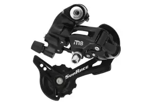 Перемикач задн. SUN RACE M83 8/9-k 1x (11-40T) середня лапка - Магазин ВелоБуча
