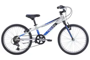 Велосипед 20" Apollo NEO 6s boys Brushed Alloy / Black / Blue Fade