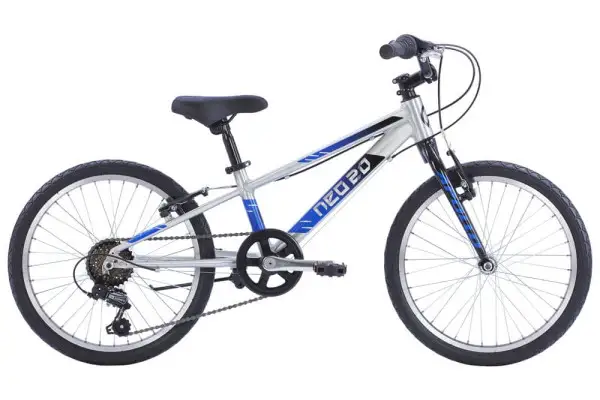 Велосипед 20 Apollo NEO 6s boys Brushed Alloy / Black / Blue Fade - Магазин ВелоБуча