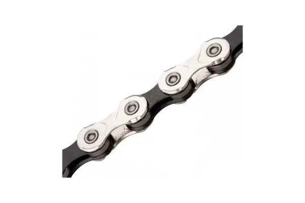 Цепь инд. 114 зв. 1/2x11/128 KMC X10-1, NPBK silver/black - Магазин ВелоБуча