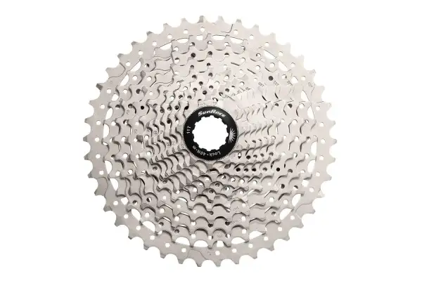Кассета 11-k 11-46T SUN RACE MS7 MTB, стальной паук, Metallic Silver - SUN RACE - Магазин ВелоБуча Кассета 11-k 11-46T SUN RACE MS7 MTB, стальной паук, Metallic Silver - Магазин ВелоБуча