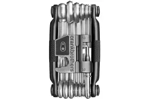 Мультитул Crankbrothers M19, 2/2.5/3/4/5/6/8мм, T10/Т25, Phillips #1/2, flat #2, ключі для спиць, вичавки ланцюга, чорний
