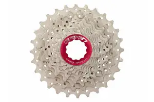 Касета 10-k 11-25T SUN RACE RX алюмінієвий павук, локінг та спейсери ,Metallic Silver - Магазин ВелоБуча