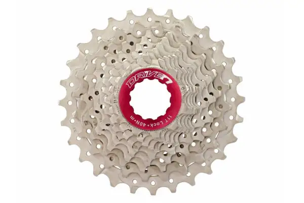 Касета 10-k 11-25T SUN RACE RX алюмінієвий павук, локінг та спейсери ,Metallic Silver - Магазин ВелоБуча