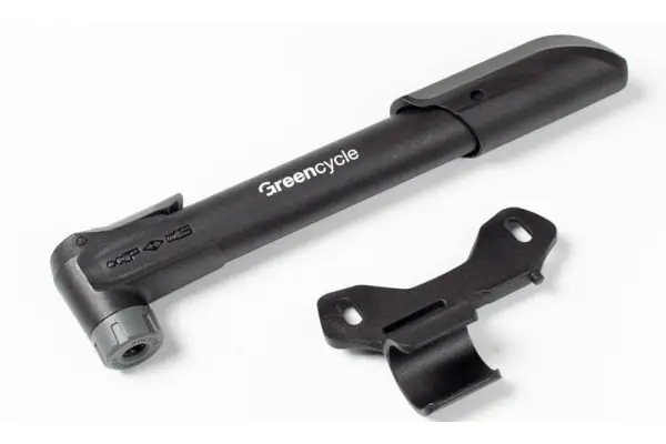 Мининасос Green Cycle GPM-001 пластиковый, presta+schreder, черный - Green Cycle - Магазин ВелоБуча Мининасос Green Cycle GPM-001 пластиковый, presta+schreder, черный - Магазин ВелоБуча
