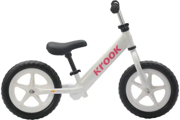 Беговел 12 Krook 12 2025 белый - Krook - Магазин ВелоБуча Беговел 12 Krook 12 2025 белый - Магазин ВелоБуча