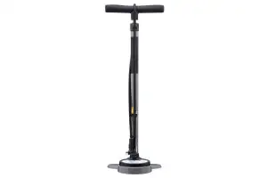 Насос напольный Cannondale PRECISE, с манометром 140psi, presta+schrader, черно-серебристый - Магазин ВелоБуча