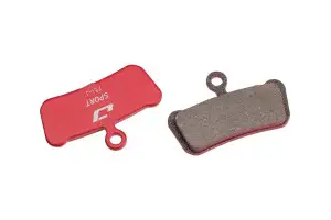 Колодки гальмівні JAGWIRE Red DCA098 (2 шт) - SRAM® Guide RSC, RS, R, Avid® Trail - Магазин ВелоБуча