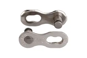 Звено цепи KMC CL573R-NP для цепей KMC / Shimano / Sram, 7/8 ск, 2шт, silver - Магазин ВелоБуча