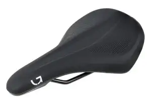 Седло Green Cycle Comfort Foam 162, стальные рейлы, черное - Магазин ВелоБуча
