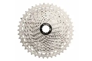 Касета 11-k 11-51T SUN RACE MS8 MTB, алюмінієвий павук, Metallic Silver - Магазин ВелоБуча