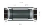 Каретка PROWHEEL PW-RBB68+ ROAD интегрированная - Магазин ВелоБуча